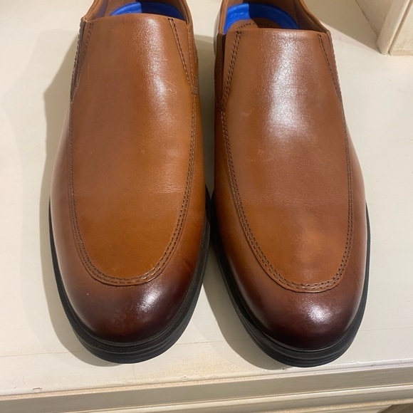 Clarks Men’s Whiddon Step Brown Leather Loafers Slip-On comfort New 10 main image 13